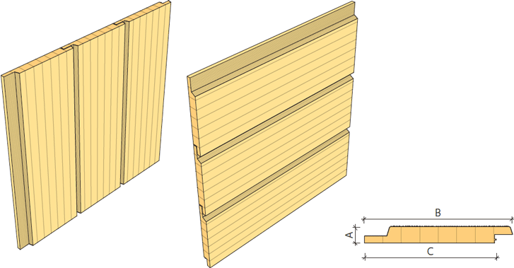 Limträytterpanel